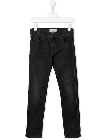 Givenchy Kids' Classic Skinny-fit Jeans In Black