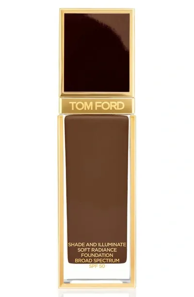 Tom Ford Shade And Illuminate Soft Radiance Foundation Spf 50 In 13.0 Espresso