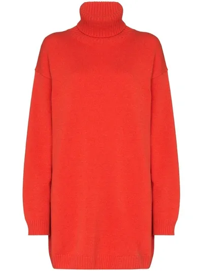 Gauge81 Oversized Cashmere Sweater In Orange