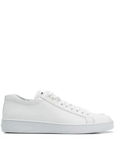 Kenzo Kung-fu Rat Print Tennix Sneakers In White