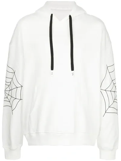 Haculla Sugar Drop Shoulder Hoodie In White