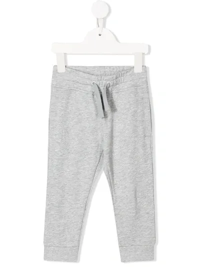 Stella Mccartney Kids' Drawstring Track Pants In Grey