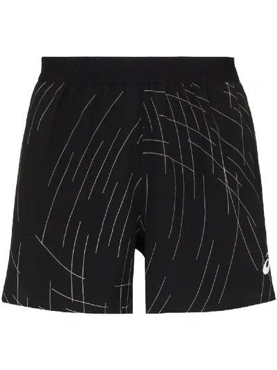 Asics Running Track Shorts In Black