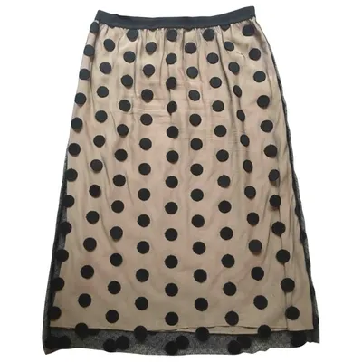 Pre-owned Stella Mccartney Mid-length Skirt In Black