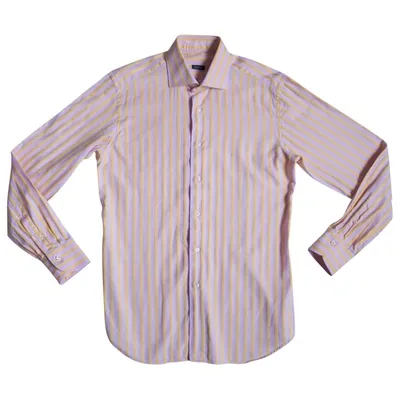 Pre-owned Emanuel Ungaro Shirt In Pink