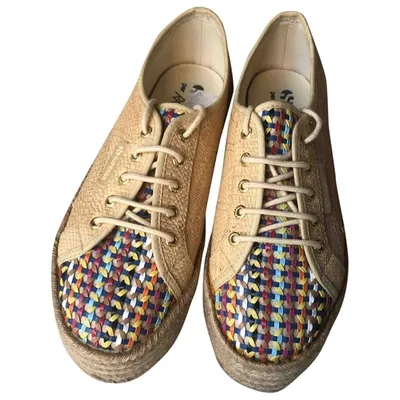 Pre-owned Superga Cloth Espadrilles In Multicolour