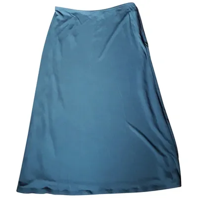 Pre-owned Versace Mid-length Skirt In Grey