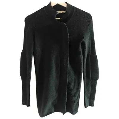 Pre-owned Isabel Marant Étoile Wool Cardigan In Green