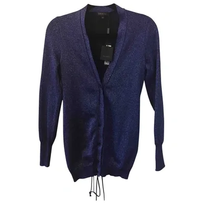 Pre-owned Vionnet Wool Cardigan In Metallic