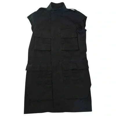 Pre-owned Rick Owens Vest In Black