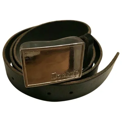 Pre-owned Dondup Leather Belt In Brown