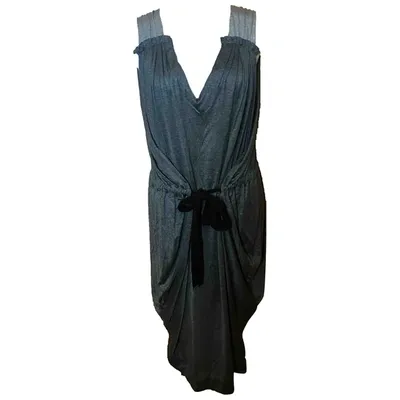 Pre-owned Vionnet Mid-length Dress In Grey