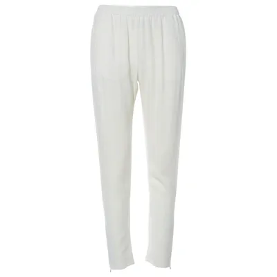 Pre-owned Stella Mccartney Trousers In Ecru