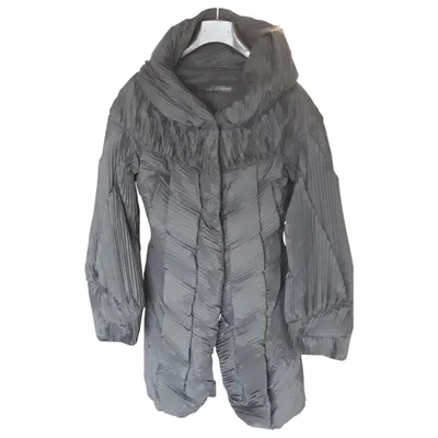 Pre-owned Ermanno Scervino Puffer In Black