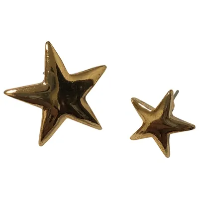 Pre-owned Kenneth Jay Lane Earrings In Gold