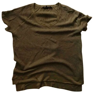 Pre-owned Rag & Bone Green Viscose Top