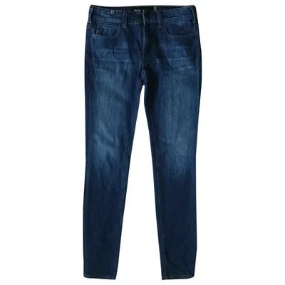 Pre-owned Notify Slim Jeans In Blue