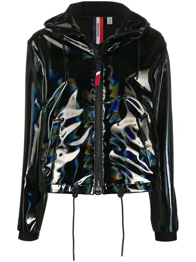 Rossignol Iridescent Hooded Jacket In Black