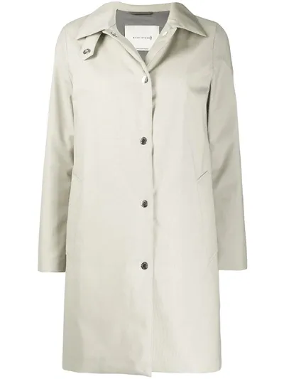 Mackintosh Dunoon Single-breasted Padded Coat In Neutrals