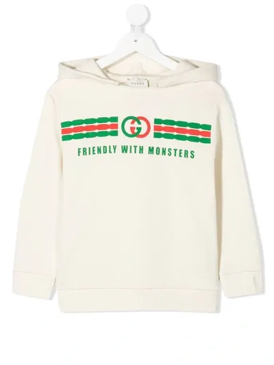 Gucci Kids' Baby Cotton Sweatshirt In White