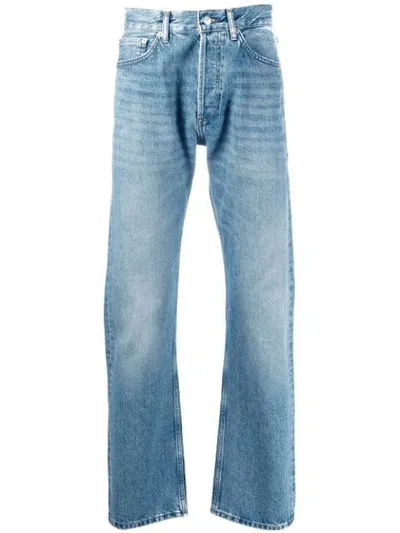 Sandro Slim Fit Jeans In Regular Wash In Blue