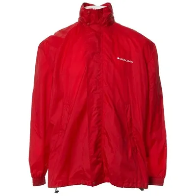 Pre-owned Balenciaga Jacket In Red