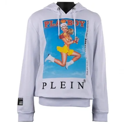 Pre-owned Philipp Plein Sweatshirt In White