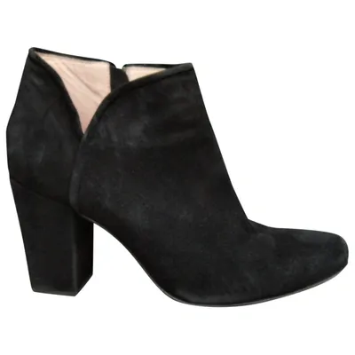 Pre-owned Opening Ceremony Ankle Boots In Black