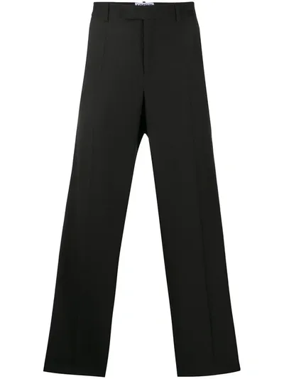 Loewe Straight-fit Tailored Trousers In Black