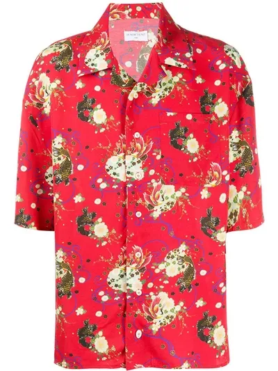 Ih Nom Uh Nit Short-sleeve Printed Shirt In Red