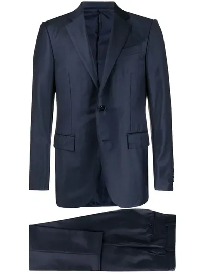 Ermenegildo Zegna Tailored Two-piece Suit In Blue