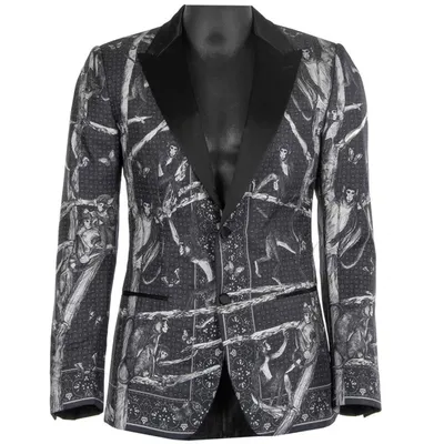 Pre-owned Dolce & Gabbana Silk Vest In Grey