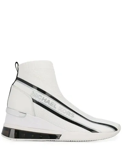 Michael Michael Kors Skyler Extreme Trainer Boot In White