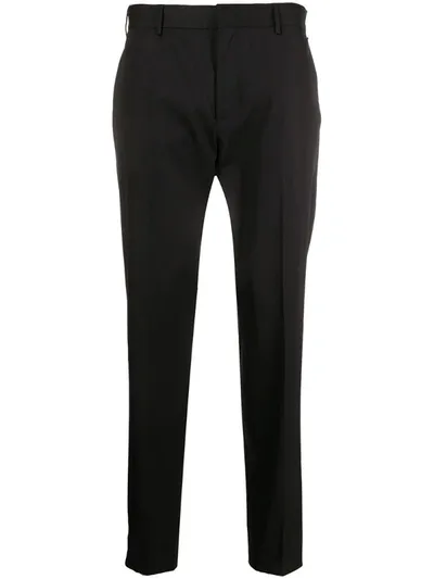 Pt01 Super-slim Fit Trousers In Black