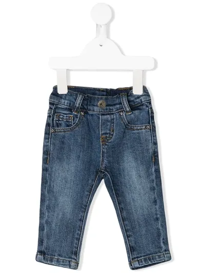 John Richmond Junior Babies' Rich Skinny Jeans In Blue