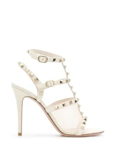 Valentino Garavani Rockstud Sandals In White