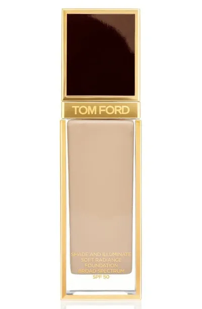 Tom Ford Shade And Illuminate Soft Radiance Foundation Spf 50 In 5.1  Cool Almond