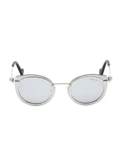 Moncler 56mm Cat Eye Sunglasses In Grey