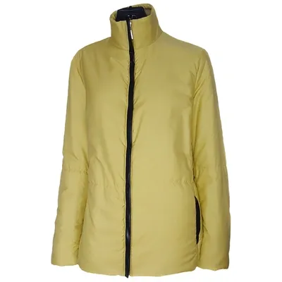 Pre-owned Valentino Jacket In Yellow