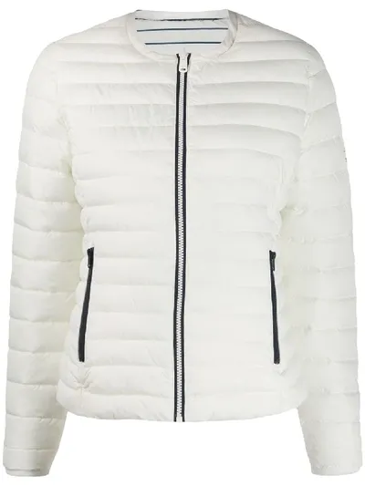 Ecoalf Reversible Puffer Jacket In White