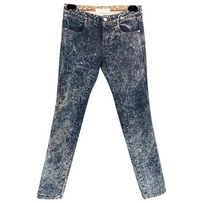 Pre-owned Stella Mccartney Slim Jeans In Blue