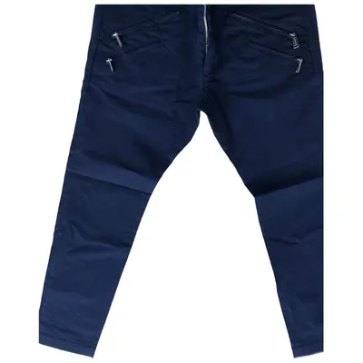 Pre-owned Dsquared2 Trousers In Blue