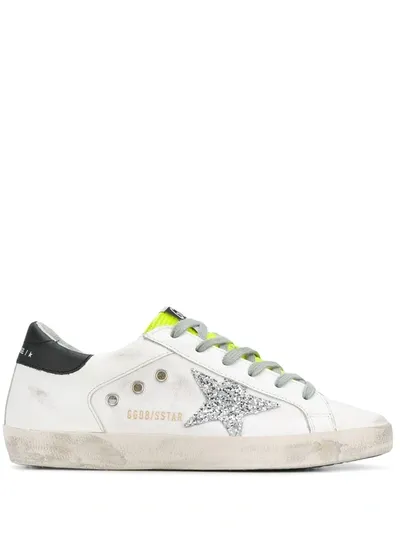 Golden Goose Superstar Sneakers In White