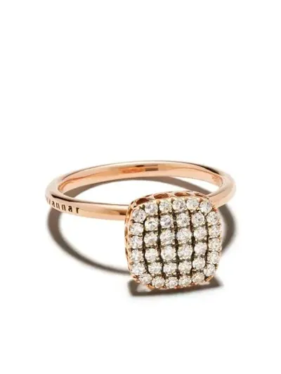 Selim Mouzannar 18kt Rose Gold Diamond Beirut Ring