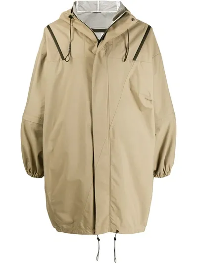 Givenchy Oversized Parka In Neutrals