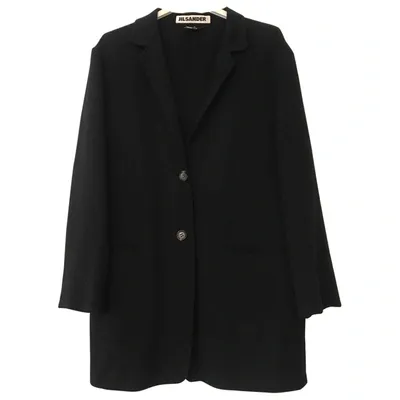 Pre-owned Jil Sander Wool Blazer In Black