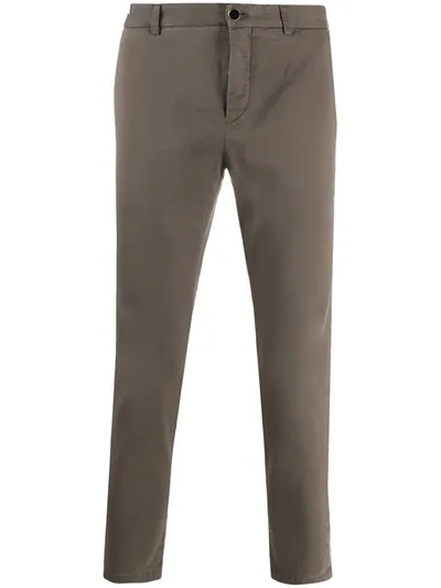 Pt05 Slim Fit Chinos In Grey