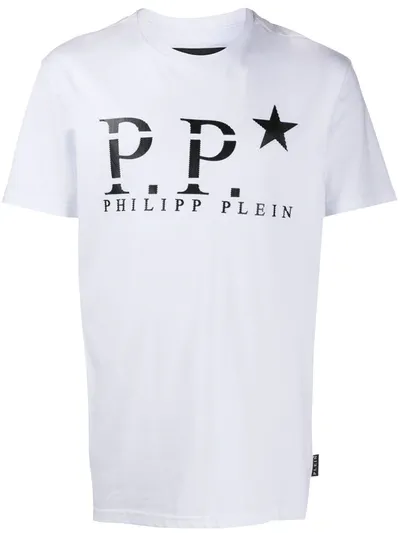 Philipp Plein Original Relaxed-fit Cotton T-shirt In White