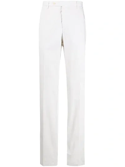 Rota Mid-rise Slim-fit Trousers In White