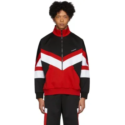 Givenchy Sweatshirt In Colour-block-optik In Black